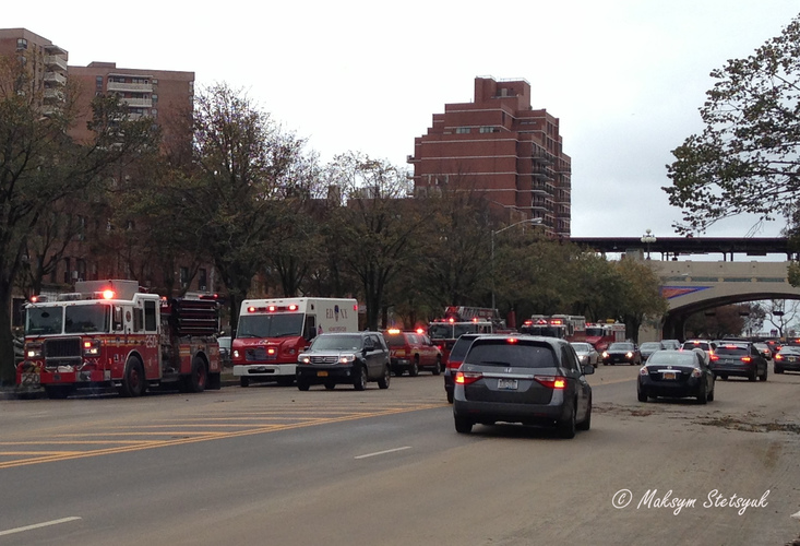 Протягом цілого вівторка пожежні працювали над очищення від збитків